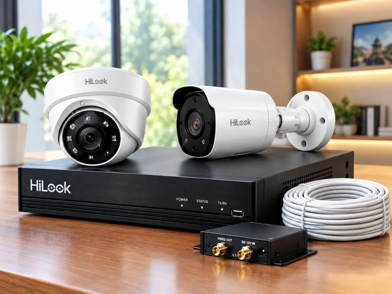 Paket Ekonomis CCTV Kabel (2 Kamera) - Pasang CCTV Karangasem Bali